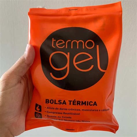 Bolsa Térmica em Gel Laranja, Termogel, Grande ou pequena, .